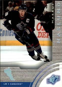 #66 Markus Naslund - Vancouver Canucks - 2001-02 SPx Hockey