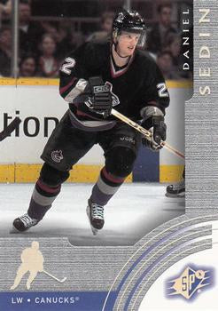 #67 Daniel Sedin - Vancouver Canucks - 2001-02 SPx Hockey