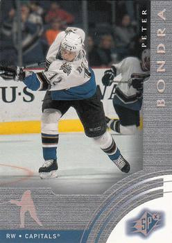 #69 Peter Bondra - Washington Capitals - 2001-02 SPx Hockey