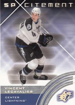 #79 Vincent Lecavalier - Tampa Bay Lightning - 2001-02 SPx Hockey