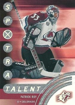 #83 Patrick Roy - Colorado Avalanche - 2001-02 SPx Hockey