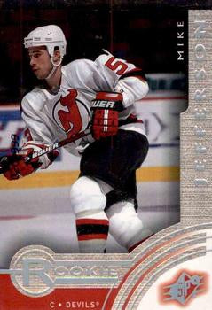 #114 Mike Jefferson - New Jersey Devils - 2001-02 SPx Hockey