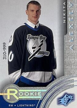 #128 Nikita Alexeev - Tampa Bay Lightning - 2001-02 SPx Hockey