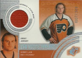 #146a Kirby Law - Philadelphia Flyers - 2001-02 SPx Hockey
