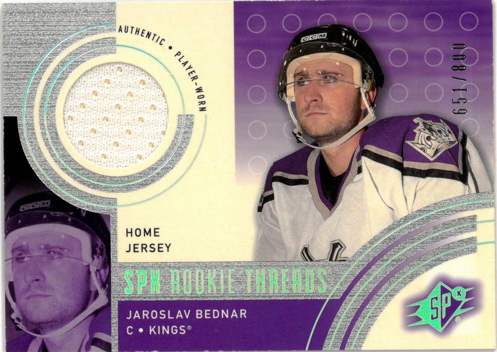 #149b Jaroslav Bednar - Los Angeles Kings - 2001-02 SPx Hockey