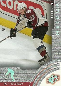 #16 Milan Hejduk - Colorado Avalanche - 2001-02 SPx Hockey
