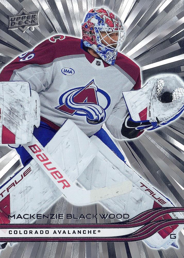 #39 Mackenzie Blackwood - Colorado Avalanche - 2025-26 Upper Deck - Outburst Silver Hockey