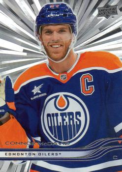 #63 Connor McDavid - Edmonton Oilers - 2025-26 Upper Deck - Outburst Silver Hockey
