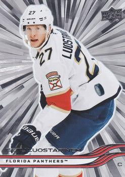 #70 Eetu Luostarinen - Florida Panthers - 2025-26 Upper Deck - Outburst Silver Hockey