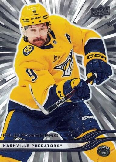 #96 Filip Forsberg - Nashville Predators - 2025-26 Upper Deck - Outburst Silver Hockey