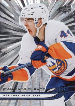 #106 Jean-Gabriel Pageau - New York Islanders - 2025-26 Upper Deck - Outburst Silver Hockey