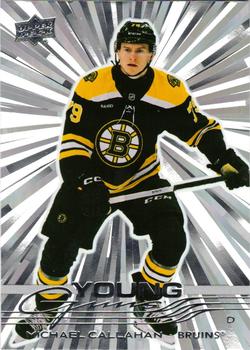 #222 Michael Callahan - Boston Bruins - 2025-26 Upper Deck - Outburst Silver Hockey