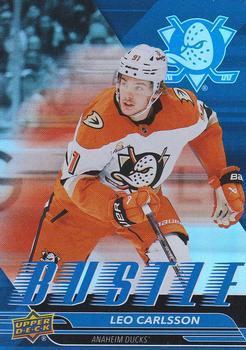 #B-2 Leo Carlsson - Anaheim Ducks - 2025-26 Upper Deck - Bustle Hockey
