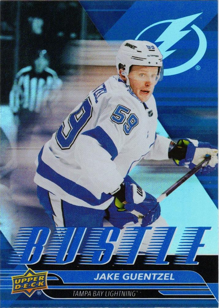#B-10 Jake Guentzel - Tampa Bay Lightning - 2025-26 Upper Deck - Bustle Hockey