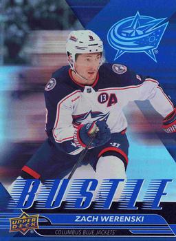 #B-13 Zach Werenski - Columbus Blue Jackets - 2025-26 Upper Deck - Bustle Hockey