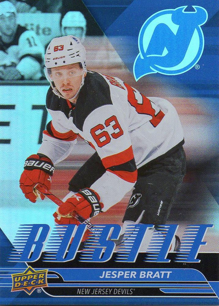 #B-14 Jesper Bratt - New Jersey Devils - 2025-26 Upper Deck - Bustle Hockey