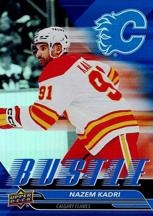 #B-15 Nazem Kadri - Calgary Flames - 2025-26 Upper Deck - Bustle Hockey