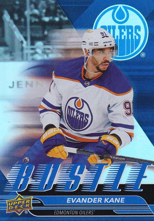 #B-16 Evander Kane - Edmonton Oilers - 2025-26 Upper Deck - Bustle Hockey