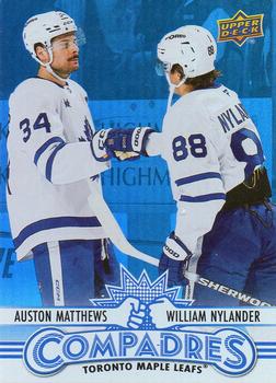 #CM-3 William Nylander / Auston Matthews - Toronto Maple Leafs - 2025-26 Upper Deck - Compadres Hockey