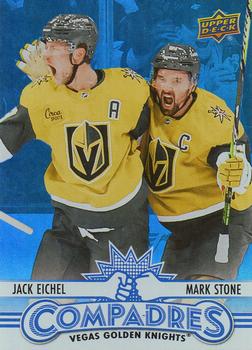 #CM-14 Jack Eichel / Mark Stone - Vegas Golden Knights - 2025-26 Upper Deck - Compadres Hockey