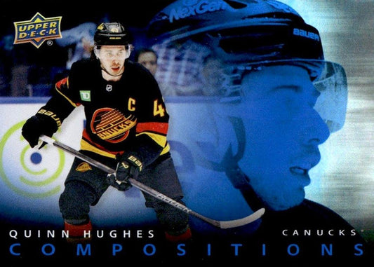 #CMP-4 Quinn Hughes - Vancouver Canucks - 2025-26 Upper Deck - Compositions Hockey