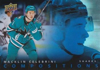 #CMP-7 Macklin Celebrini - San Jose Sharks - 2025-26 Upper Deck - Compositions Hockey