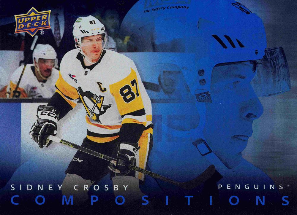 #CMP-22 Sidney Crosby - Pittsburgh Penguins - 2025-26 Upper Deck - Compositions Hockey