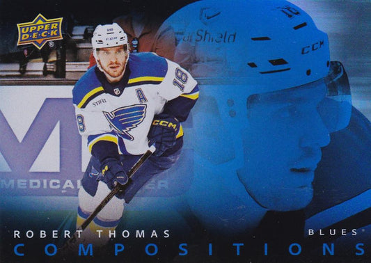#CMP-28 Robert Thomas - St. Louis Blues - 2025-26 Upper Deck - Compositions Hockey