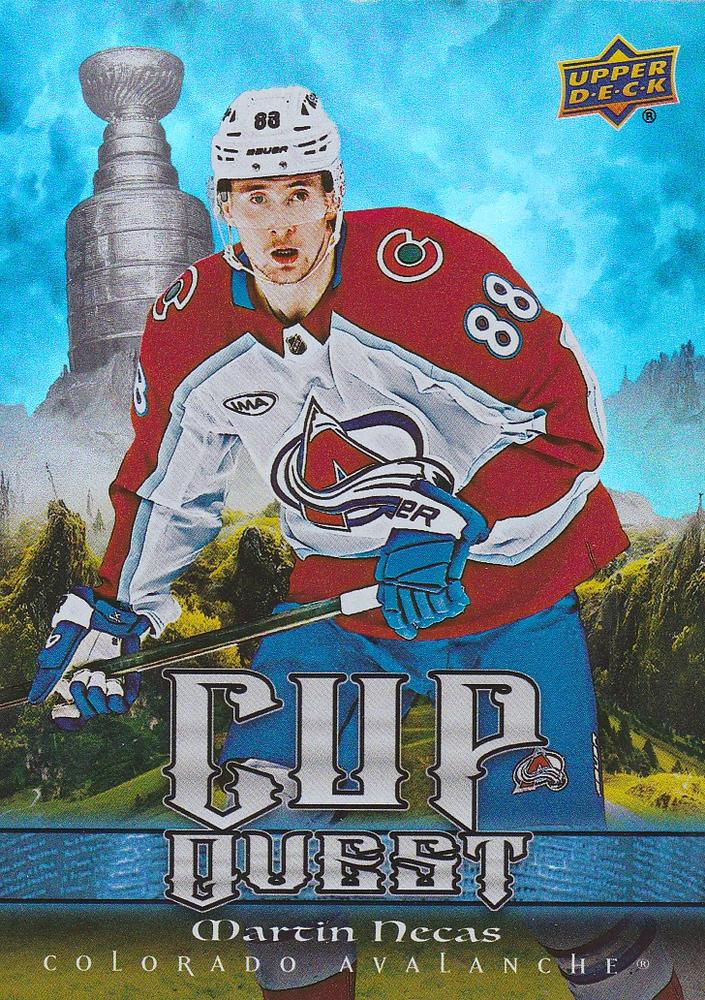 #CQ-3 Martin Necas - Colorado Avalanche - 2025-26 Upper Deck - Cup Quest Hockey