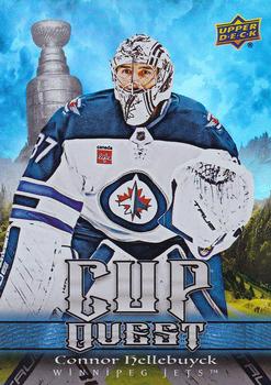#CQ-10 Connor Hellebuyck - Winnipeg Jets - 2025-26 Upper Deck - Cup Quest Hockey