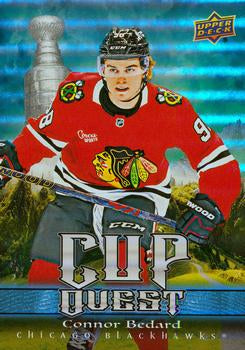 #CQ-12 Connor Bedard - Chicago Blackhawks - 2025-26 Upper Deck - Cup Quest Hockey
