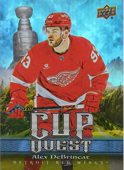 #CQ-16 Alex DeBrincat - Detroit Red Wings - 2025-26 Upper Deck - Cup Quest Hockey