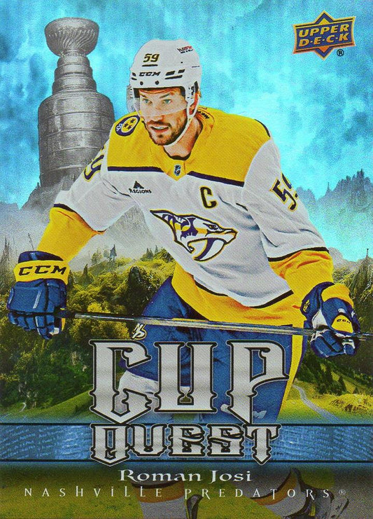 #CQ-19 Roman Josi - Nashville Predators - 2025-26 Upper Deck - Cup Quest Hockey