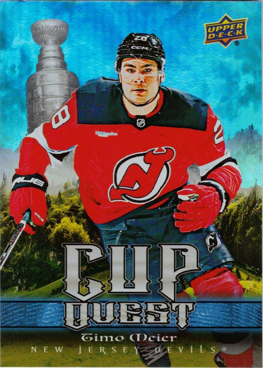 #CQ-20 Timo Meier - New Jersey Devils - 2025-26 Upper Deck - Cup Quest Hockey