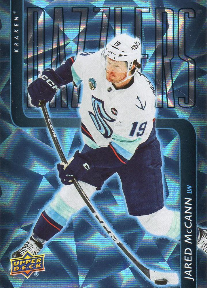 #DZ-14 Jared McCann - Seattle Kraken - 2025-26 Upper Deck - Dazzlers Blue Hockey