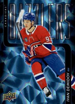 #DZ-18 Ivan Demidov - Montreal Canadiens - 2025-26 Upper Deck - Dazzlers Blue Hockey