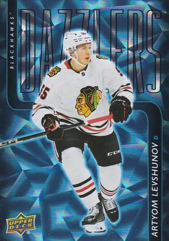 #DZ-26 Artyom Levshunov - Chicago Blackhawks - 2025-26 Upper Deck - Dazzlers Blue Hockey