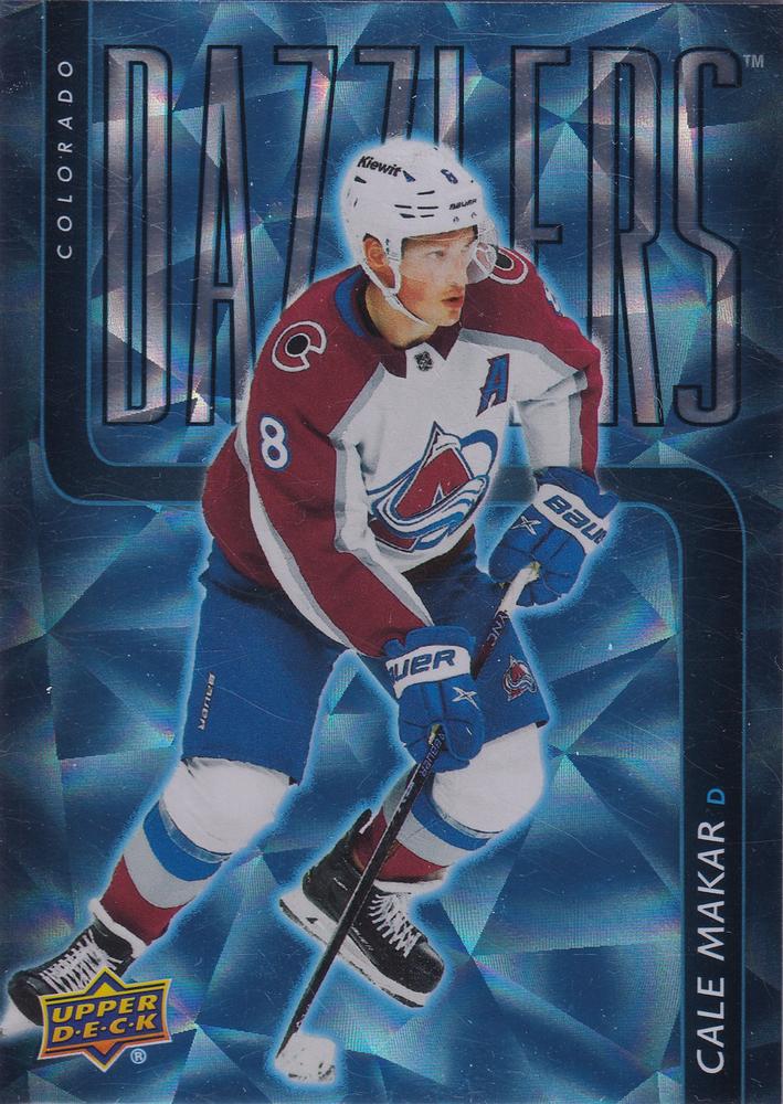 #DZ-31 Cale Makar - Colorado Avalanche - 2025-26 Upper Deck - Dazzlers Blue Hockey