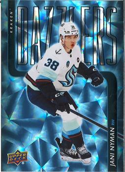 #DZ-70 Jani Nyman - Seattle Kraken - 2025-26 Upper Deck - Dazzlers Blue Hockey