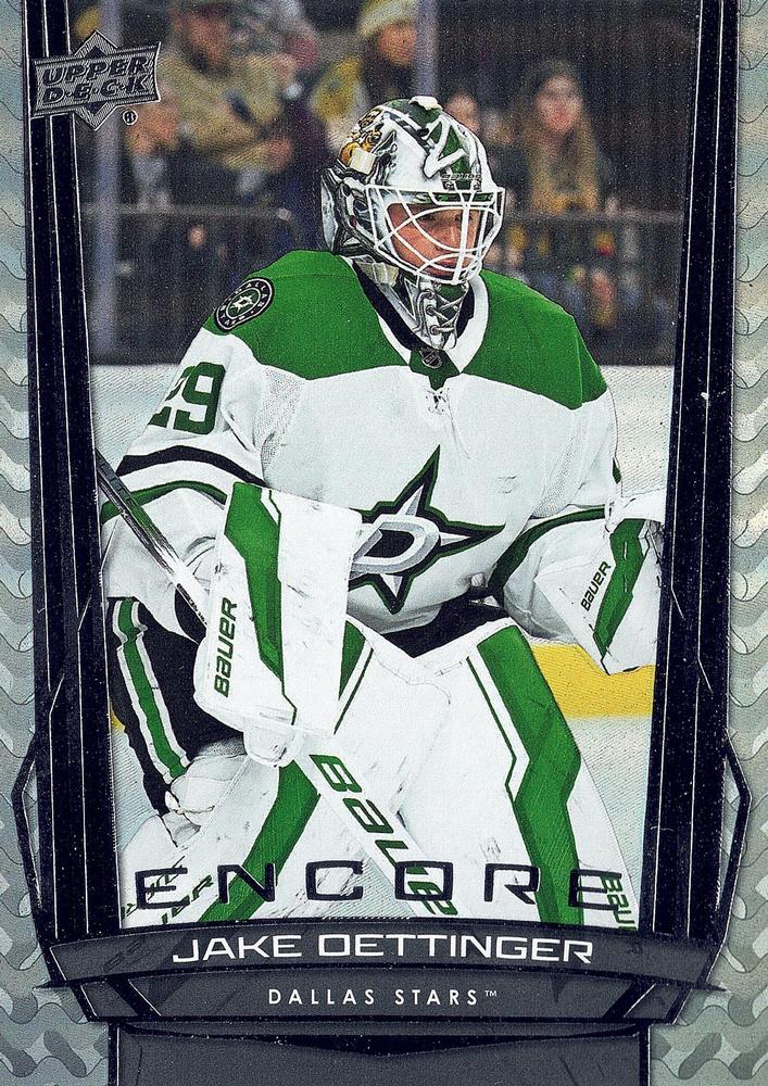 #E-4 Jake Oettinger - Dallas Stars - 2025-26 Upper Deck - Encore Hockey