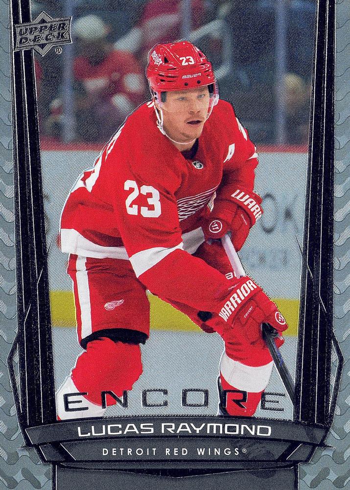 #E-42 Lucas Raymond - Detroit Red Wings - 2025-26 Upper Deck - Encore Hockey