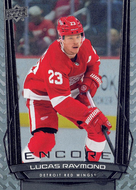 #E-42 Lucas Raymond - Detroit Red Wings - 2025-26 Upper Deck - Encore Hockey