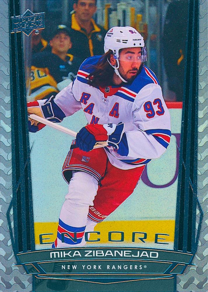#E-43 Mika Zibanejad - New York Rangers - 2025-26 Upper Deck - Encore Hockey