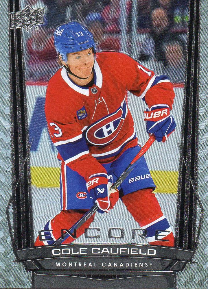 #E-52 Cole Caufield - Montreal Canadiens - 2025-26 Upper Deck - Encore Hockey