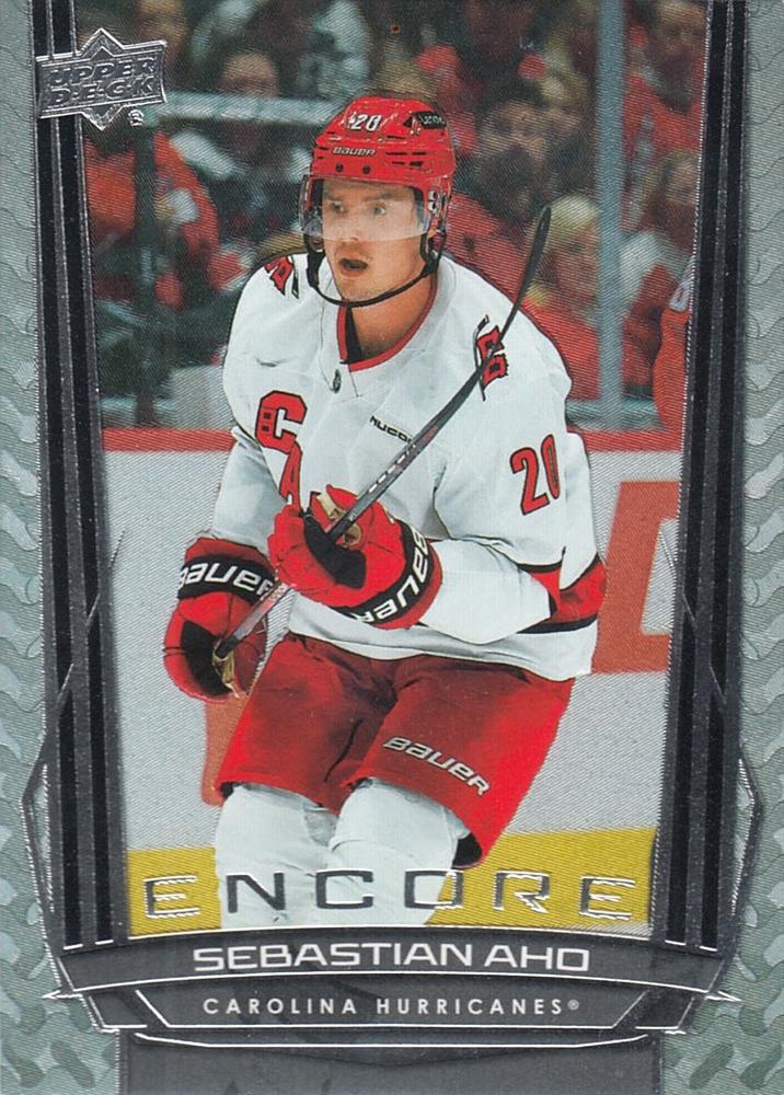 #E-54 Sebastian Aho - Carolina Hurricanes - 2025-26 Upper Deck - Encore Hockey