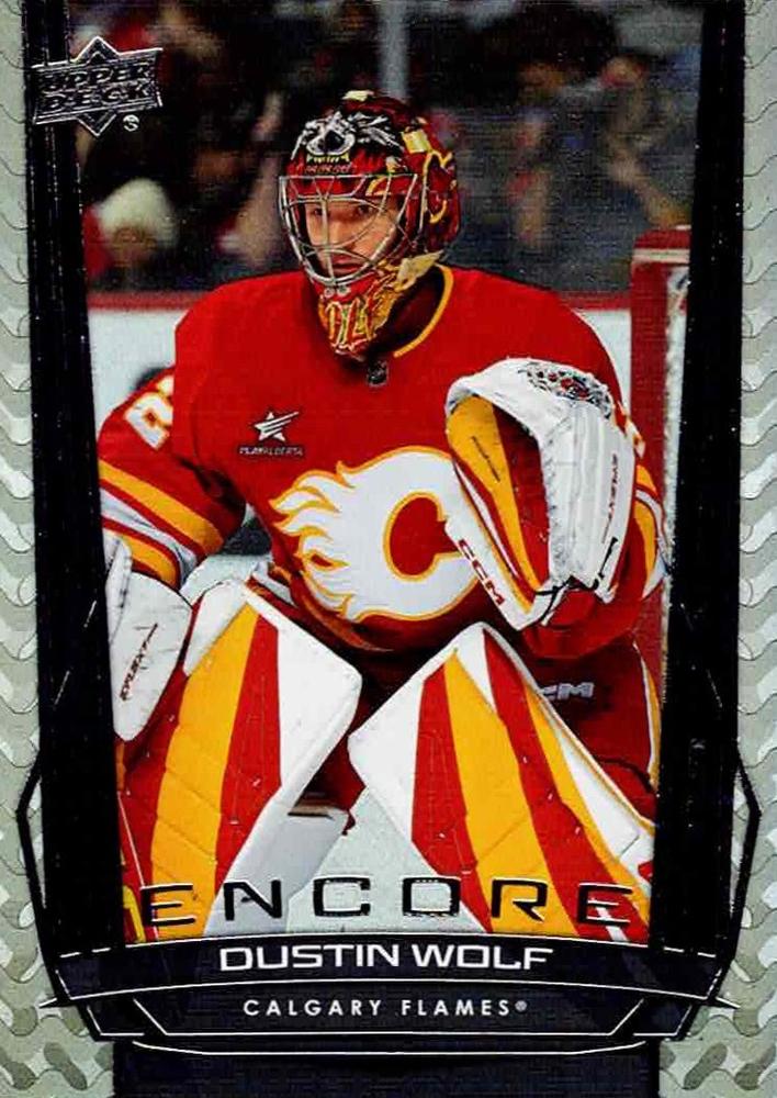 #E-69 Dustin Wolf - Calgary Flames - 2025-26 Upper Deck - Encore Hockey