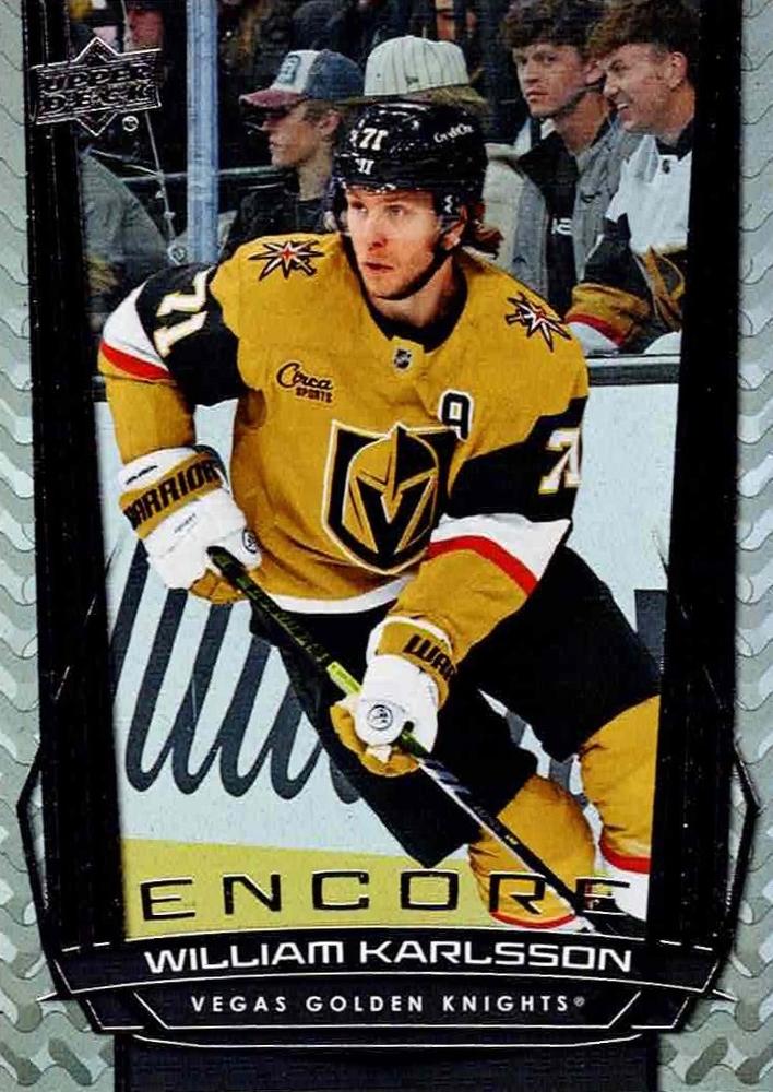 #E-79 William Karlsson - Vegas Golden Knights - 2025-26 Upper Deck - Encore Hockey