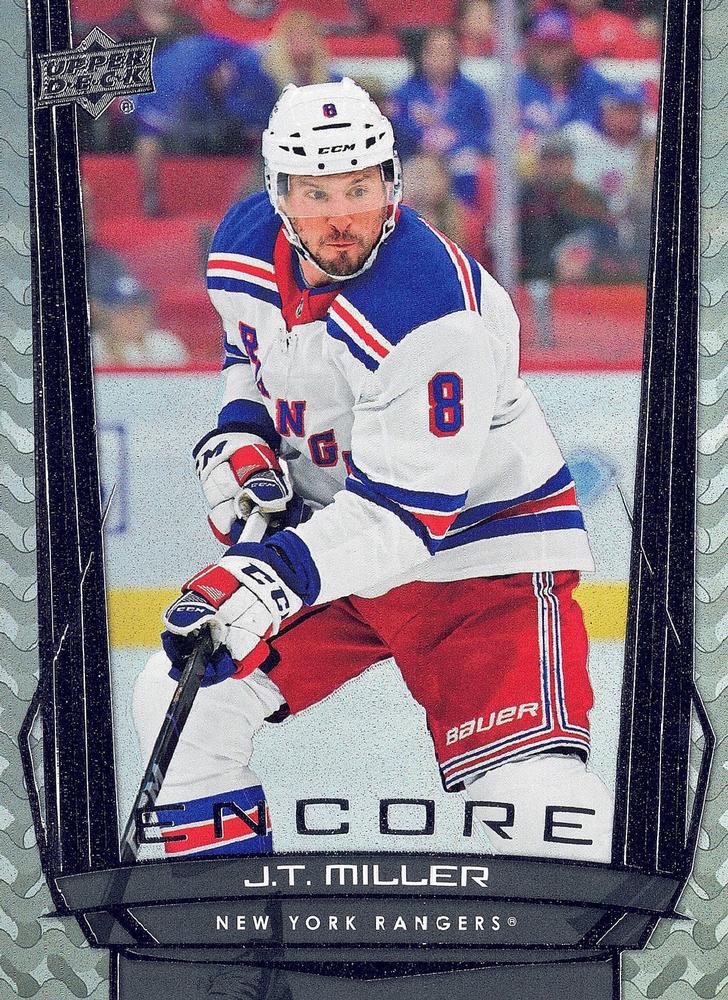 #E-83 J.T. Miller - New York Rangers - 2025-26 Upper Deck - Encore Hockey