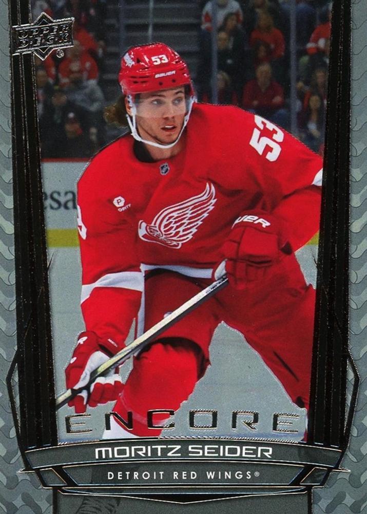 #E-96 Moritz Seider - Detroit Red Wings - 2025-26 Upper Deck - Encore Hockey