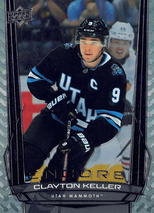 #E-100 Clayton Keller - Utah Mammoth - 2025-26 Upper Deck - Encore Hockey